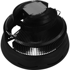 AeroCool Core Plus Processor Cooler 1-Pack – High Performance, Sleek Black Design, 25mm – Enhance Your Build Today!